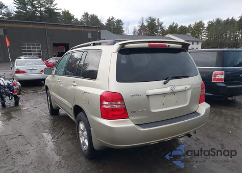 2003 Toyota Highlander Limited V6 from USA, damaged, VIN JTEHF21A730121631